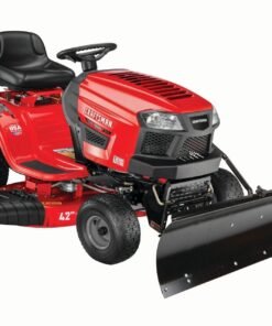 CRAFTSMAN Riding Lawn Mower with Snow Plow
