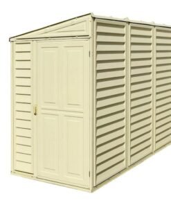 Duramax 4ft x 8ft Sidemate Vinyl Resin Outdoor Storage Shed