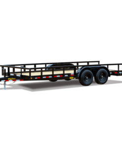 Big Tex Pro Series Tandem Axle Pipe Top Utility Trailer | 10PI