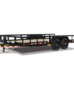 Big Tex Heavy Duty Tandem Axle Pipe Top Utility Trailer | 14PI