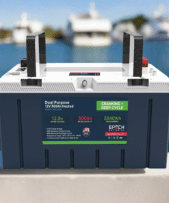 12V 300Ah – Group 8D – Cranking & Deep Cycle Lithium Battery (Dual Purpose)