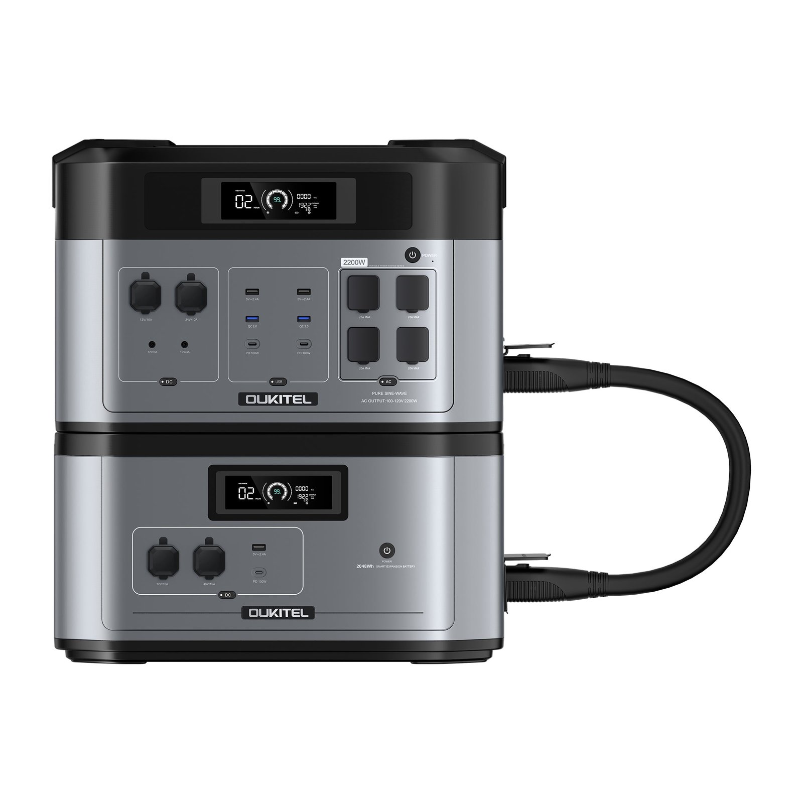 OUKITEL B2000 Expansion Battery | 2048Wh - Image 6