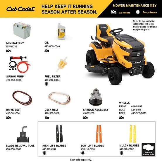 Cub Cadet 46 in. 23 HP Gas-Powered Enduro Series Riding Lawn Mower - Image 8
