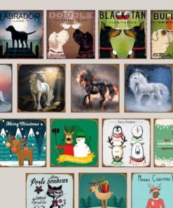 Decorative paintings on the wall