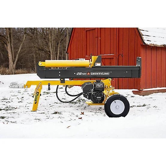 CountyLine 28-Ton Gas-Powered Horizontal/Vertical Log Splitter, Kohler 6.5 HP Engine - Image 7