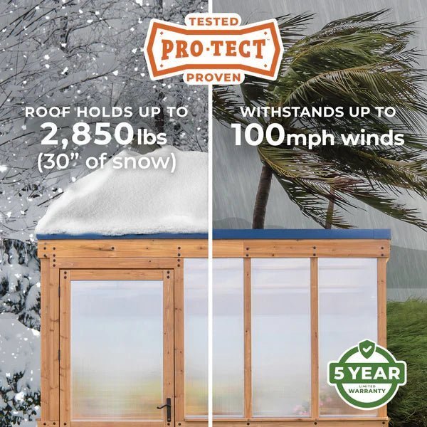 9×6 Willow Greenhouse - Image 3