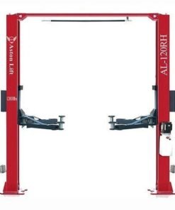 Aston 12000 lbs. 2 Post Car Lift Symmetric Overhead Single Point Lock Release