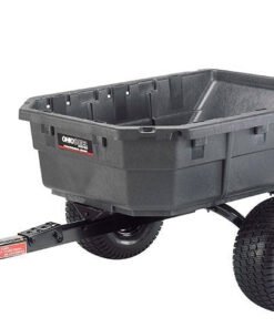 Ohio Steel ATV CARTS 12.5 cu. ft. Poly ATV Cart, 1250 lb. capacity w/ swivel dump #4048PS-ATV