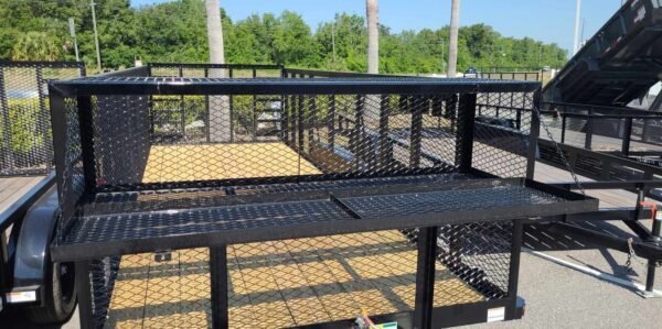 20 Foot Big Tex Landscaping Special Black Equipment Trailer (10LR-20BK-P4) - Image 3