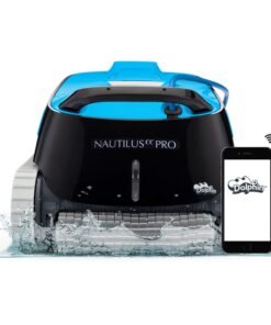 Dolphin Nautilus CC Pro Wi-Fi Robotic Pool Vacuum Cleaner up to 50 FT – Waterline Scrubber Brush