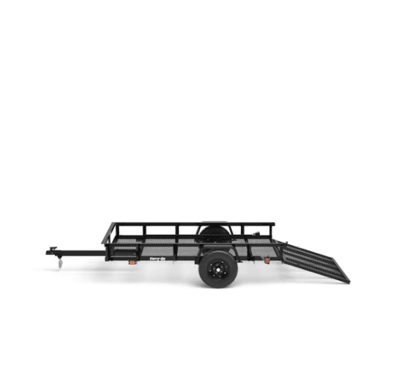 Carry-On Trailer 5-ft x 8-ft Steel Mesh Utility Trailer with Ramp Gate - Image 4