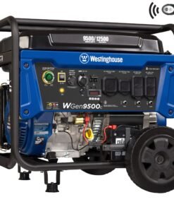 Westinghouse WGen9500c Remote Electric Start 9500-Watt Single Fuel (Gasoline) Portable Generator WGEN9500C
