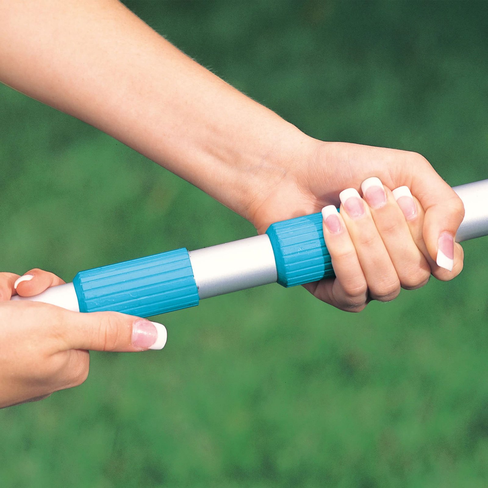 Intex Ultra XTR Frame 18′ x 52″ Above Ground Swimming Pool with Sand Filter Pump, Ladder, Cover, & Maintenance Accessory Kit with Vacuum and Skimmer - Image 2