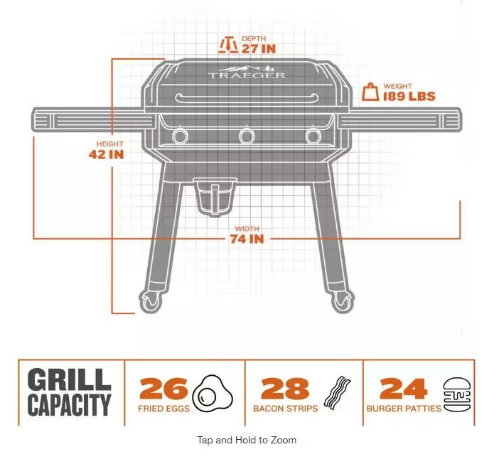 Traeger Flat Top Grill Flatrock™ Griddle - Image 2