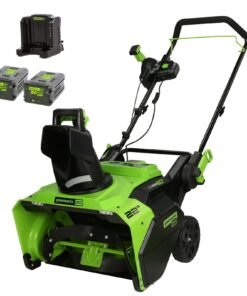 Greenworks 60V 22″ Snow Blower Battery Powered Brushless Motor