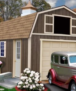 Best Barns Tahoe 12×20 Wood Storage Garage Shed Kit