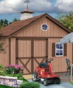 Brandon 12×20 Wood Storage Shed Kit – ALL Pre-Cut