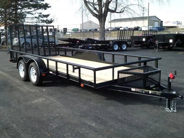 6 X 16 Carry-On Tandem Utility 7K Pipe Top Trailer - Image 3