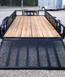 6 X 16 Carry-On Tandem Utility 7K Pipe Top Trailer