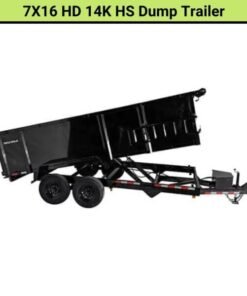 Triple Crown 7X16 HD 14K HS Dump Trailer | D7X16HD14KHS