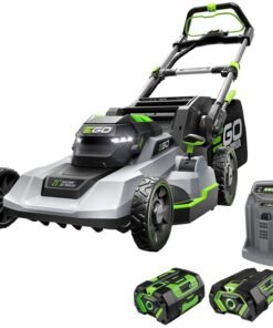 EGO Power+ 21 Inch Self-Propelled Mower Touch Drive With Charger, 4.0Ah And 6.0Ah Batteries