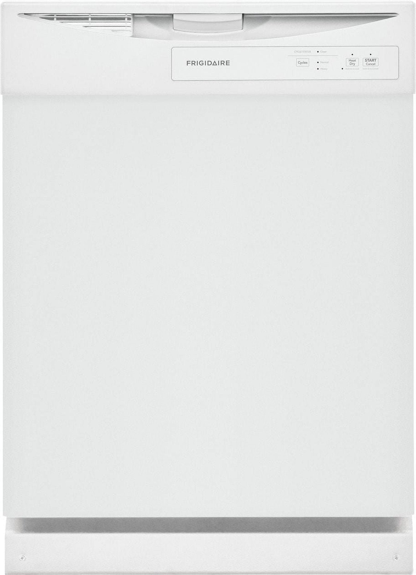Frigidaire FDPC4221AW 24″ Built-In Dishwasher, Front Control, White