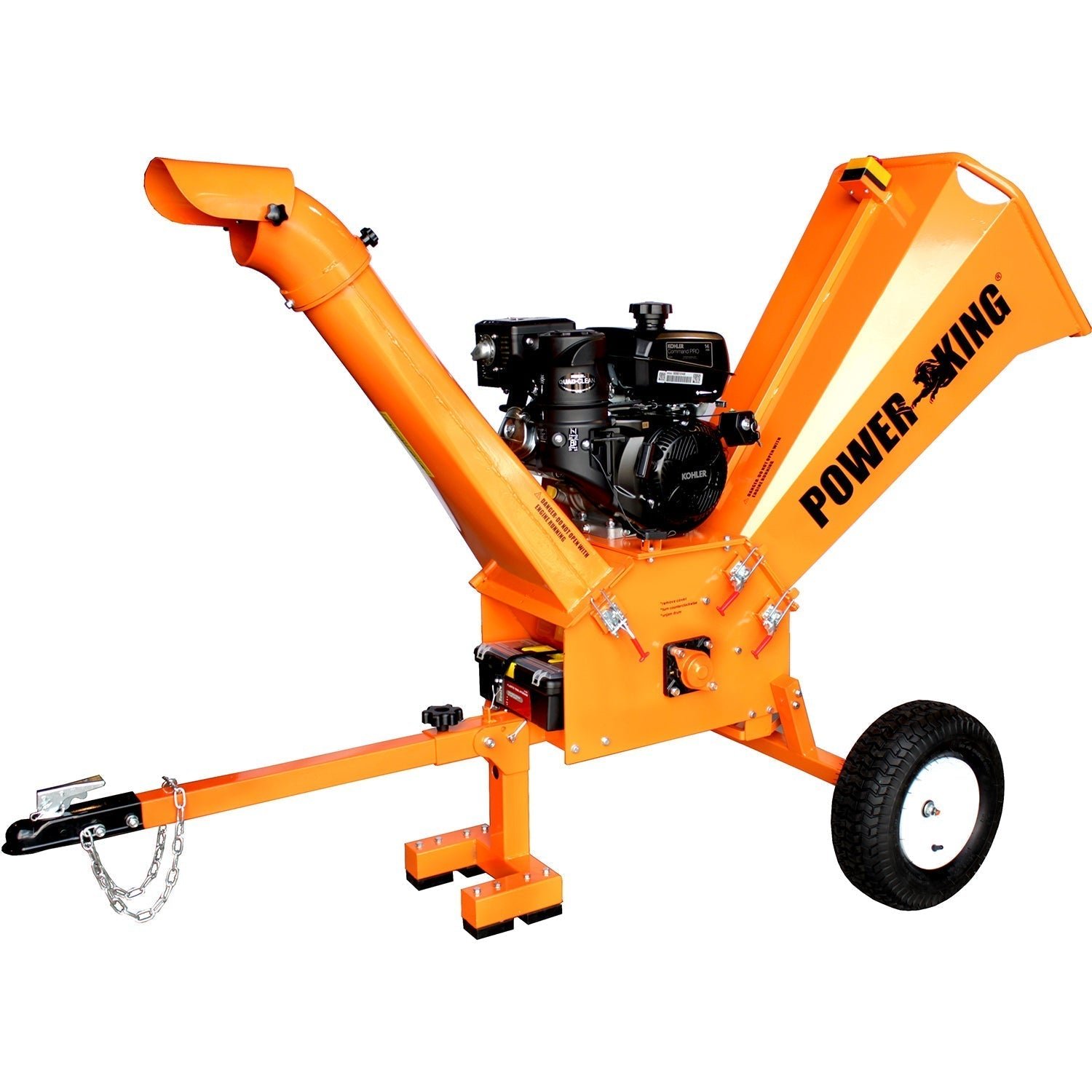 PowerKing 5-Inch 14 HP Chipper Shredder with Electric Starter & Hour Meter – PK0915-EH - Image 5