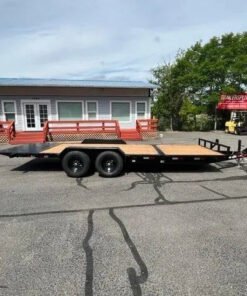 Interstate 7 X 22 Hydraulic Tilt 14K Trailer
