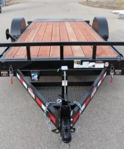 7 X 16 Interstate Full Bed Single Axle Tilt 7K Trailer