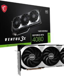 MSI Ventus GeForce RTX 4080 16GB GDDR6X PCI Express 4.0 Video Card RTX 4080 16GB VENTUS 3X OC