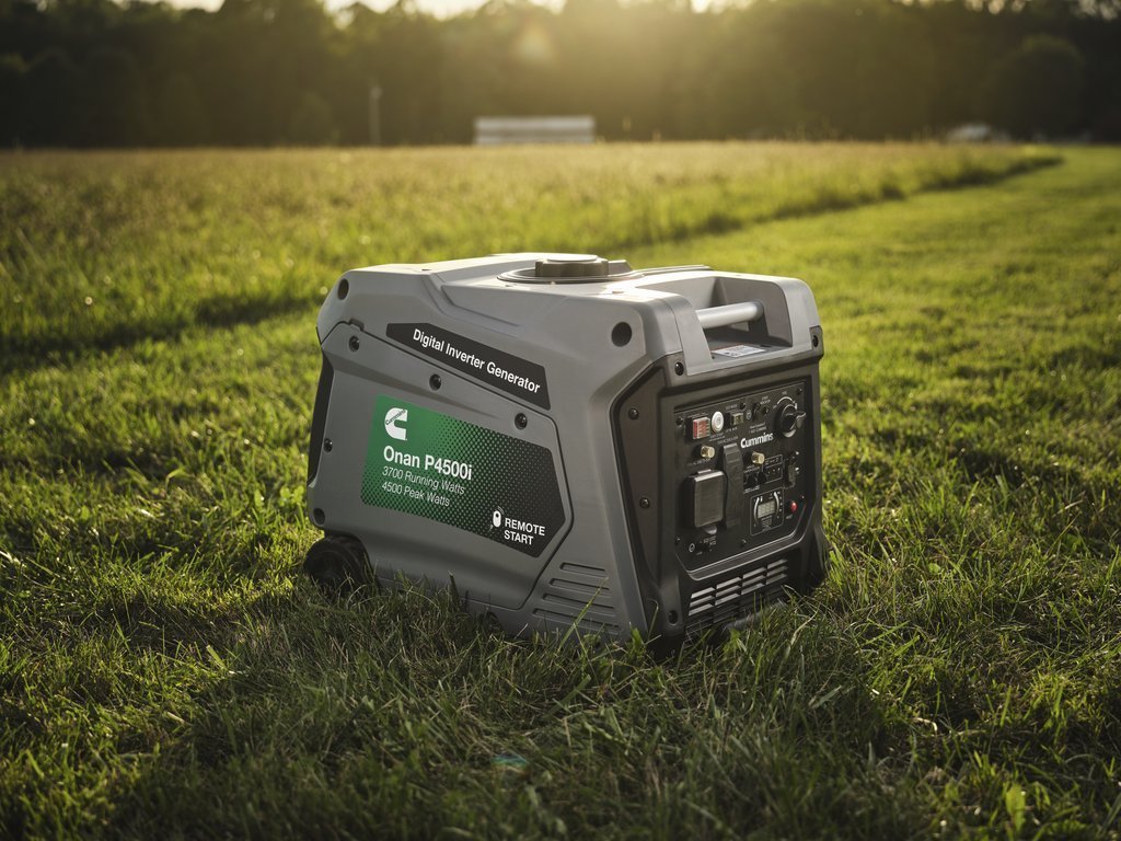 Cummins P4500i 3700W/4500W Onan A058U955 Remote Start Portable Gas Inverter Generator New - Image 5