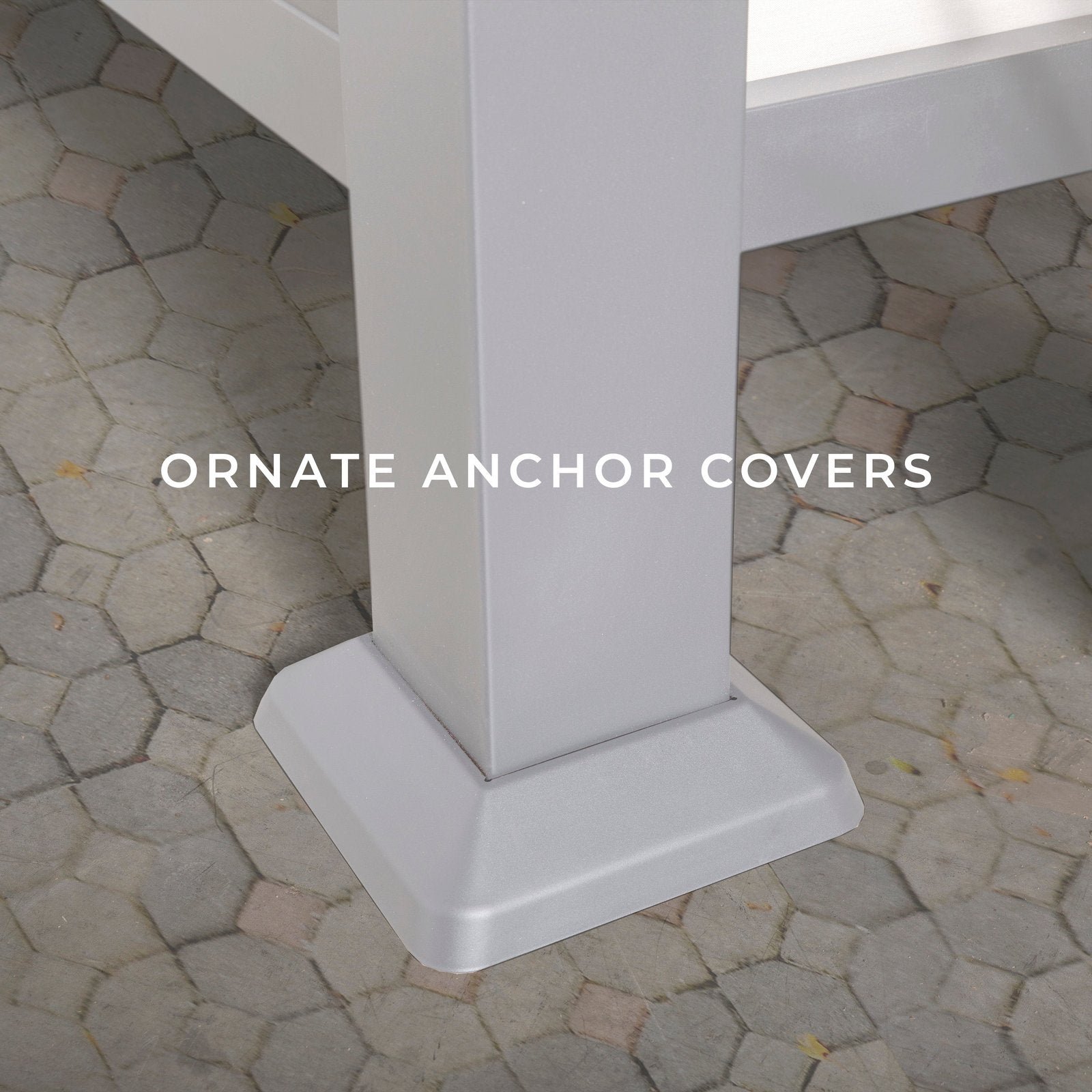 Ridgedale Modern Steel Cabana Pergola with Conversational Seating - Image 12