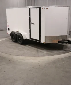 7×14 Enclosed Cargo Trailer – Heavy-Duty Utility Hauler for Equipment & Transport