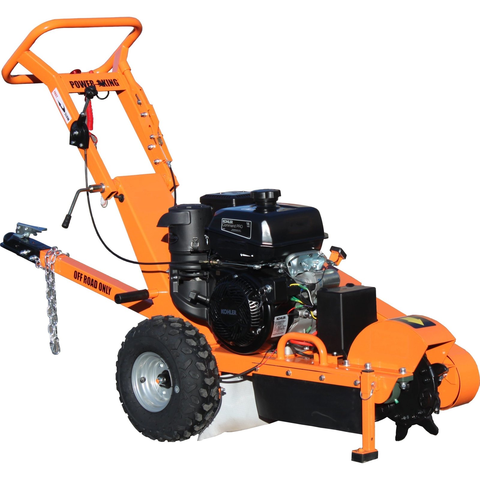 PowerKing Stump Grinder with Electric Starter and Hour Meter- PK0803-EH - Image 2