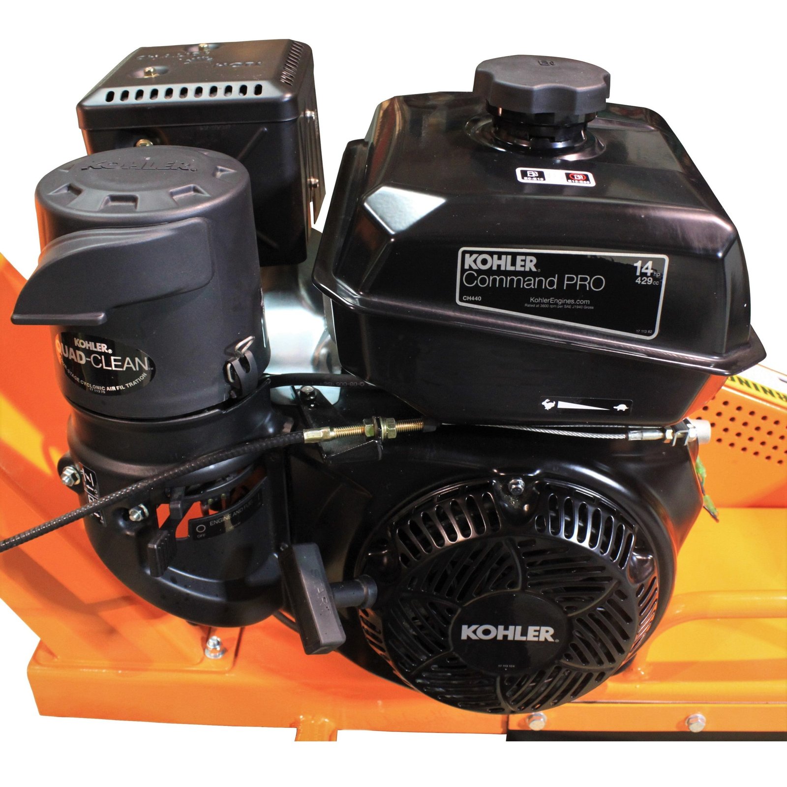 PowerKing Stump Grinder with Electric Starter and Hour Meter- PK0803-EH - Image 5