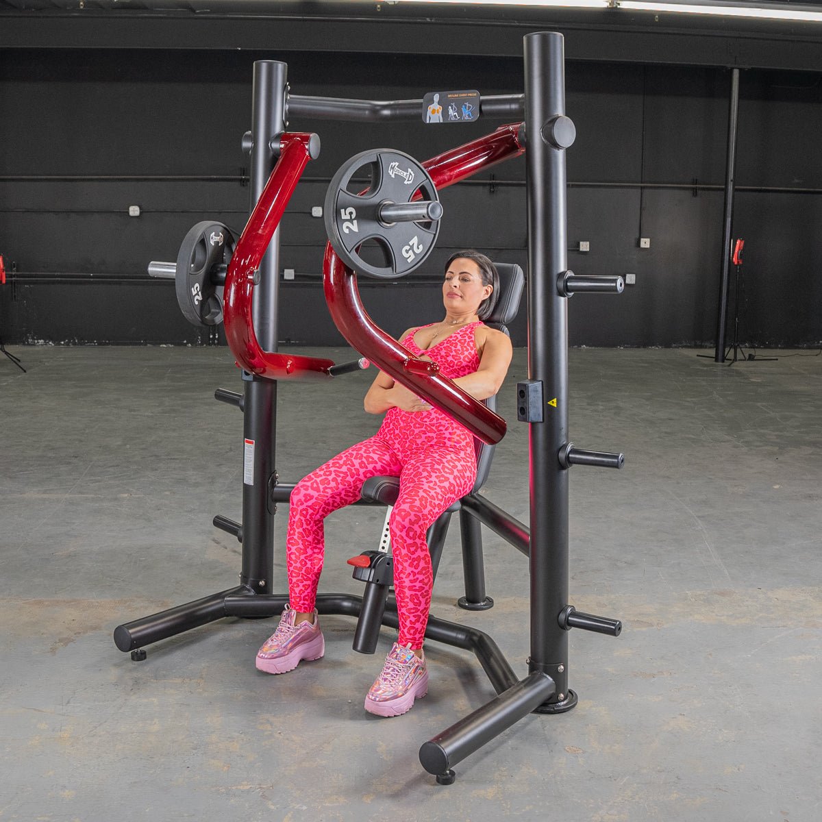 Power Leverage V2 Decline Chest Press – Muscle D Fitness - Image 7