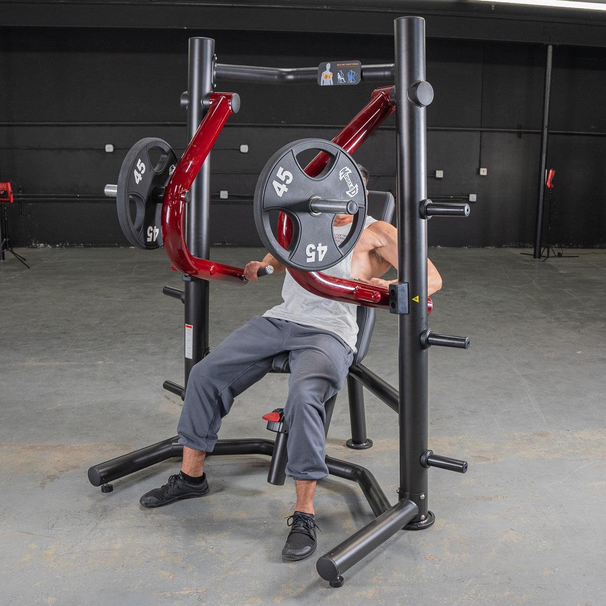 Power Leverage V2 Decline Chest Press – Muscle D Fitness - Image 2