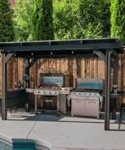 Rockport XL Steel Grill Gazebo