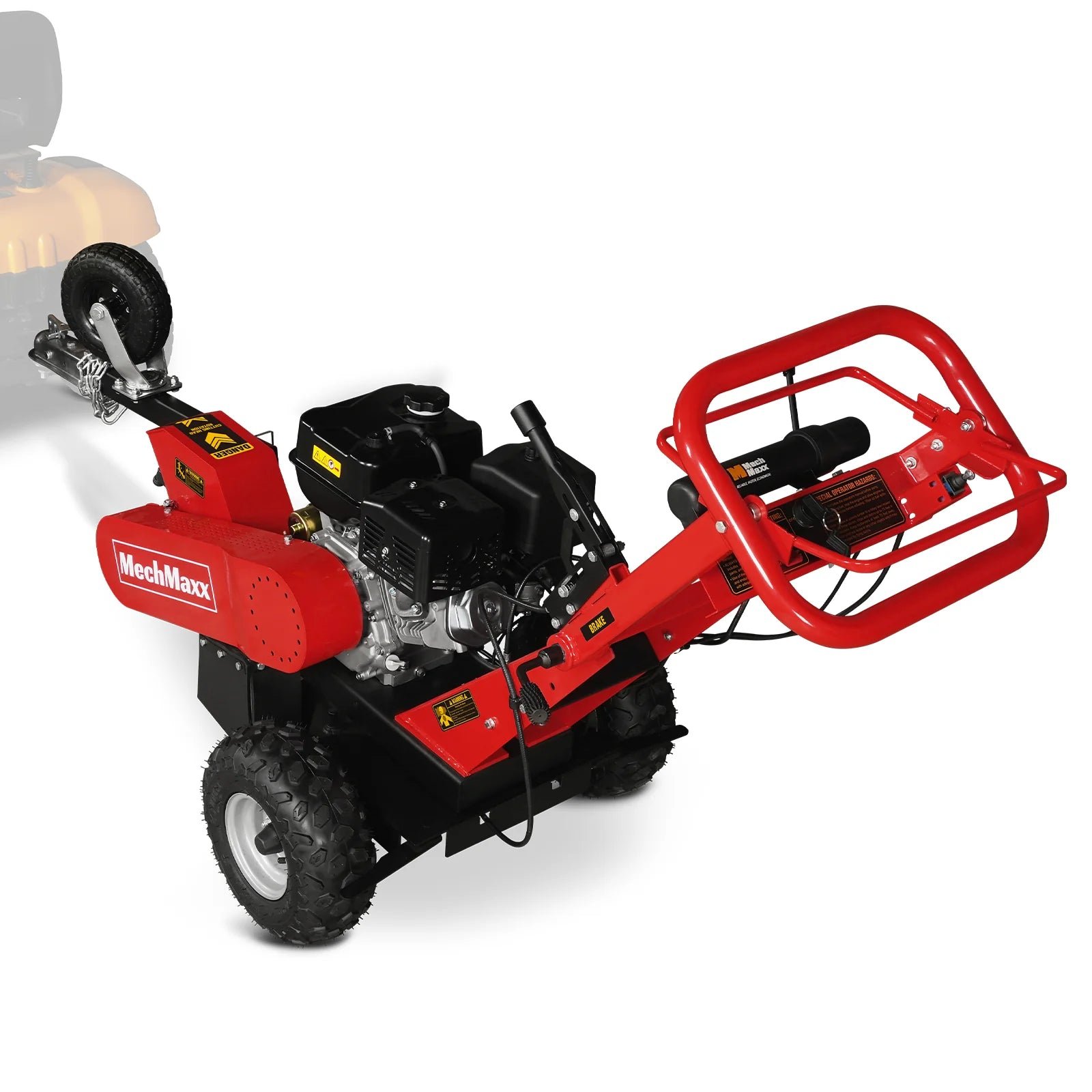 15 inch 15HP 420cc DUCAR E-Start Stump Grinder with Tow Bar, SG380 - Image 7