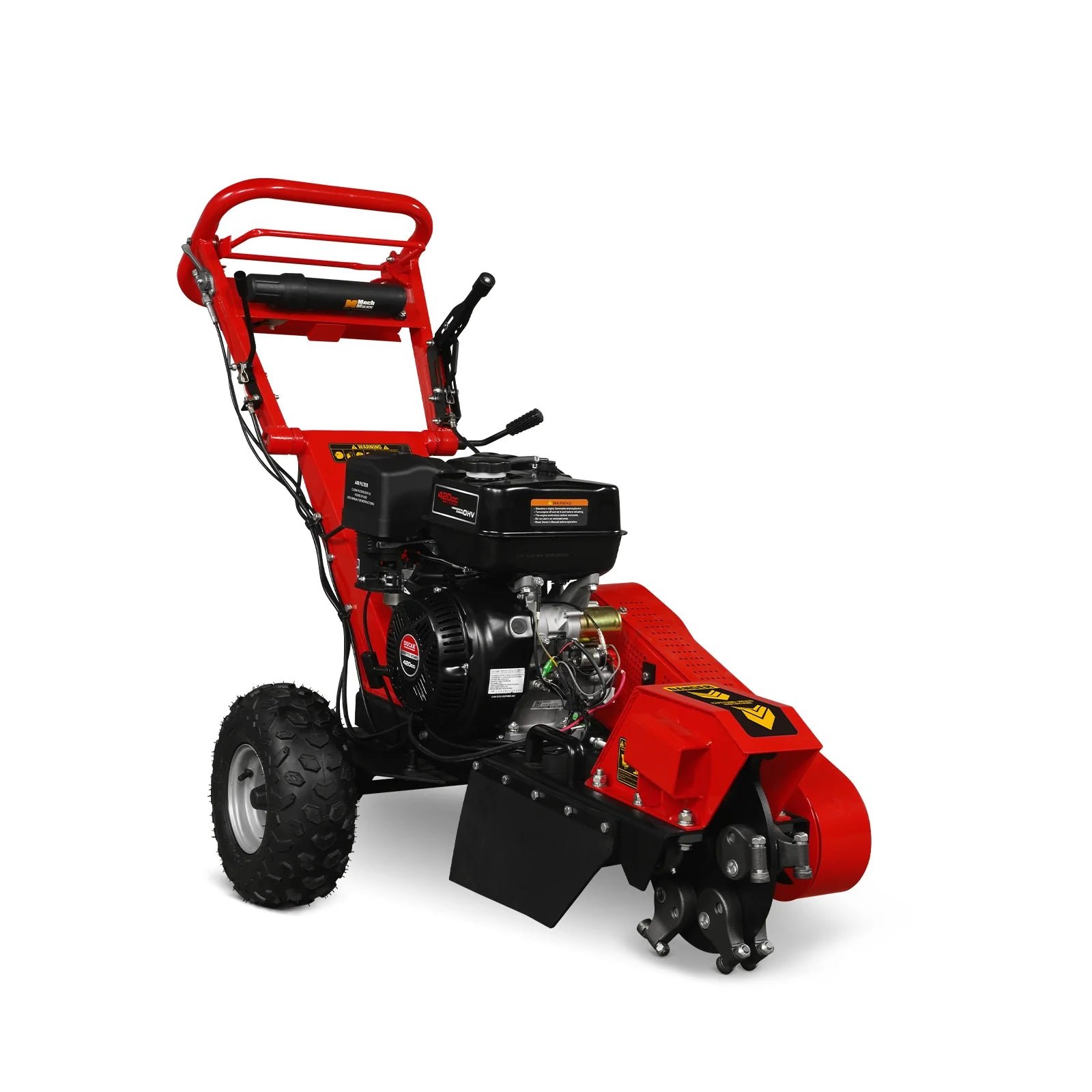 15 inch 15HP 420cc DUCAR E-Start Stump Grinder with Tow Bar, SG380 - Image 8