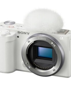 ZV-E10 Mirrorless Camera Body White (ILCZV-E10)
