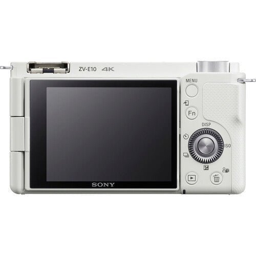 ZV-E10 Mirrorless Camera Body White (ILCZV-E10) - Image 3