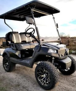 48V Electric 4-Seater Golf Cart – Flip Seat Design, Street & Off-Road Ready