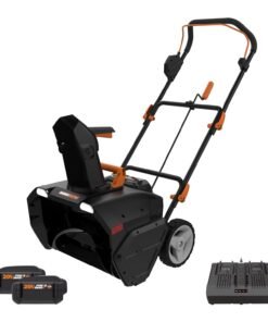 Worx WG471 40V Power Share 20″ Cordless Snow Blower with Brushless Motor