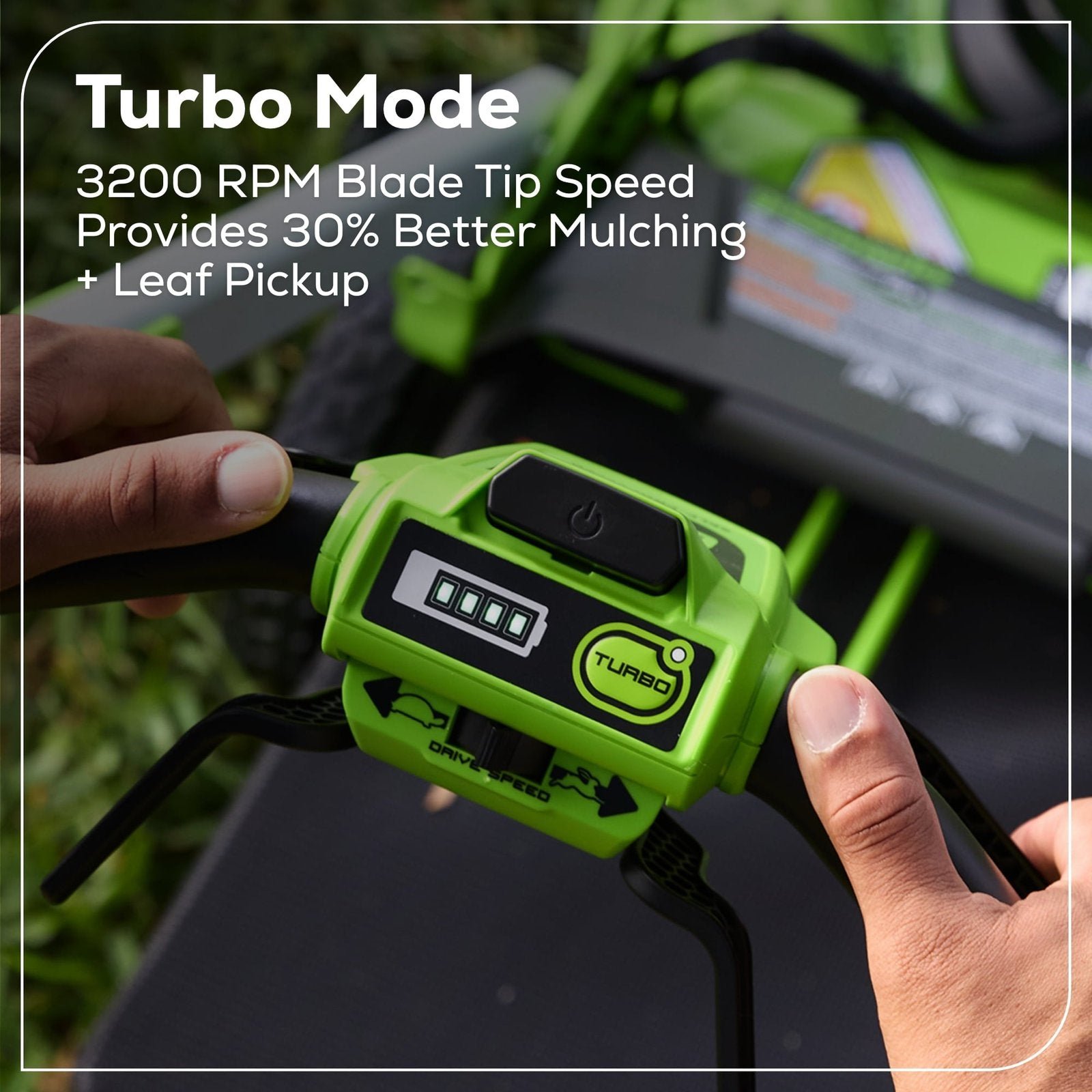 Greenworks 60V 21″ Self Propelled Lawn Mower with (1) 8.0 Ah Battery & Rapid Charger 2546402 - Image 17