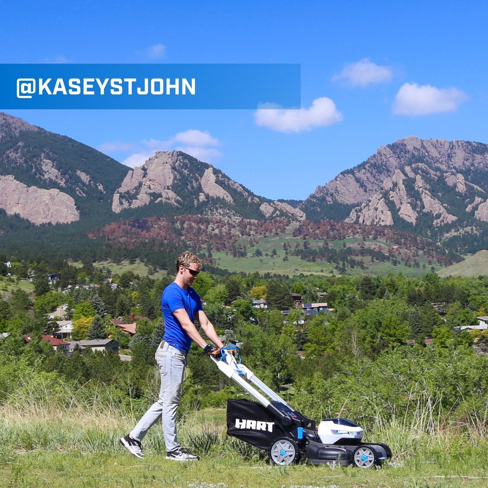 HART 40-Volt 21-inch Supercharge 3-in-1 Self-Propelled Mower Kit, (2) 6.0Ah Lithium-Ion Batteries - Image 15