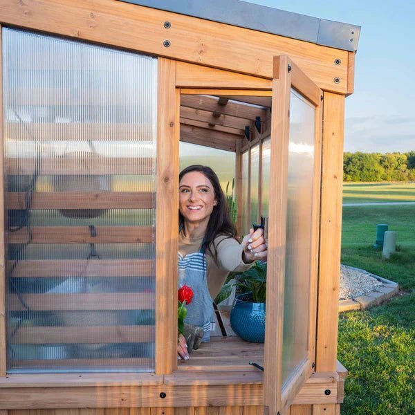 9×6 Willow Greenhouse - Image 19