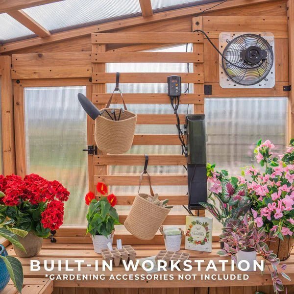 9×6 Willow Greenhouse - Image 17