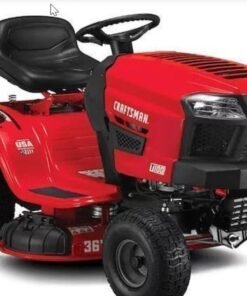 CRAFTSMAN T100 36″ 11.5-HP Riding Lawn Mower