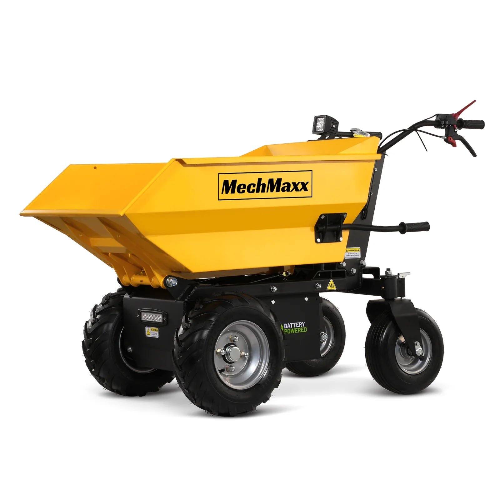 MechMaxx 1100 lb Electric Mini Dumper, 48V 1000W Brushless Motor – Model E50